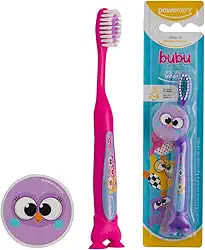 Powerdent Escova De Dentes Infantil Bubu E As Corujinhas 2 À 5 Anos