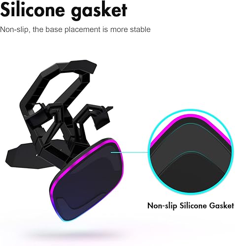 Miniatura 5 de AMVR VR Headset Charging Dock, Floating Display Stand for Oculus Quest 2, Meta Quest Pro, Quest Series, Pico 4 and Touch Controllers, Stable Station