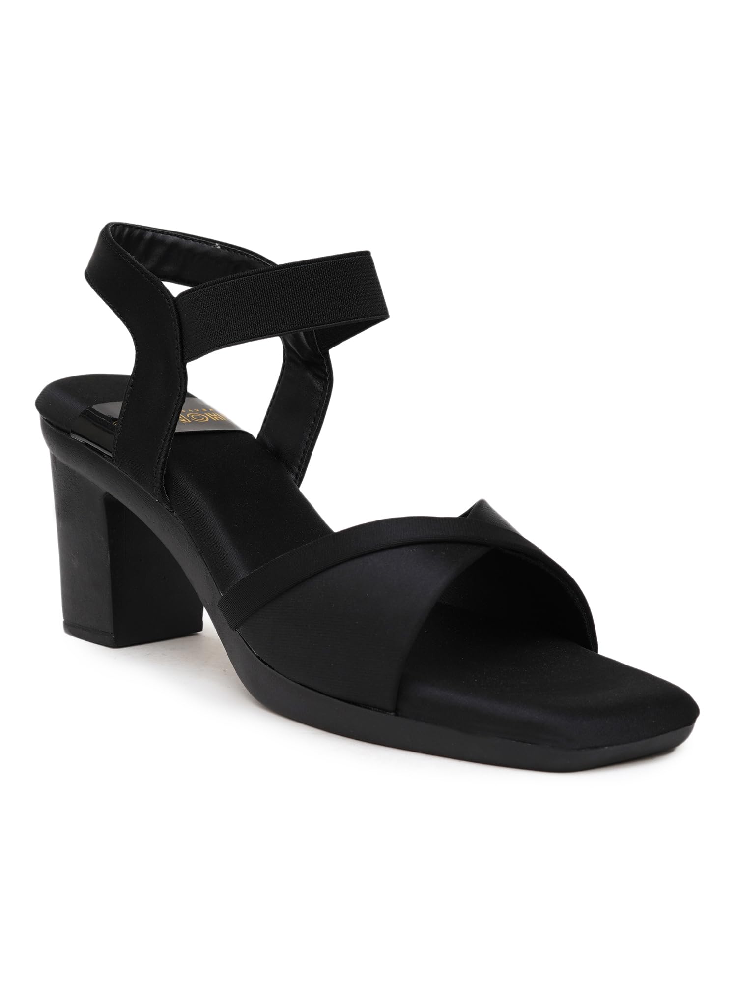 Women's Shimmerstep Heel Sandal Comfortable Cushioned Footbed Adjustable Straps Anti-Slip Outsole Stylish & Elegant Design For Girls/Ladies-image-35
