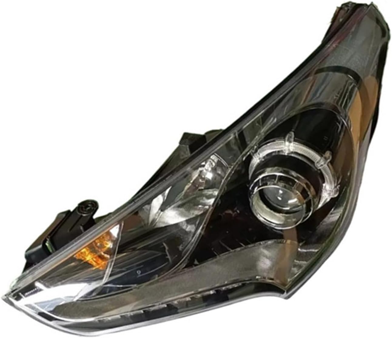 Front Headlight Compatible With Veloster Car Headlight Assembly Headlamp Front Light Head Lamp Daytime Running DRL Turn Signal Lamp Head Light Auto Parts(Left)