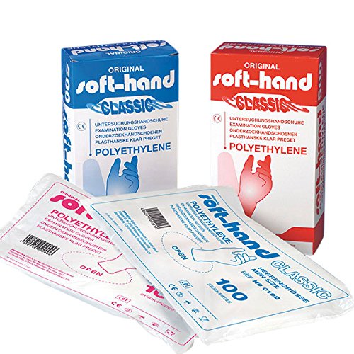 Gants Poly Classic H9 0151 Soft-hand en taille femme lot de 500 pièces