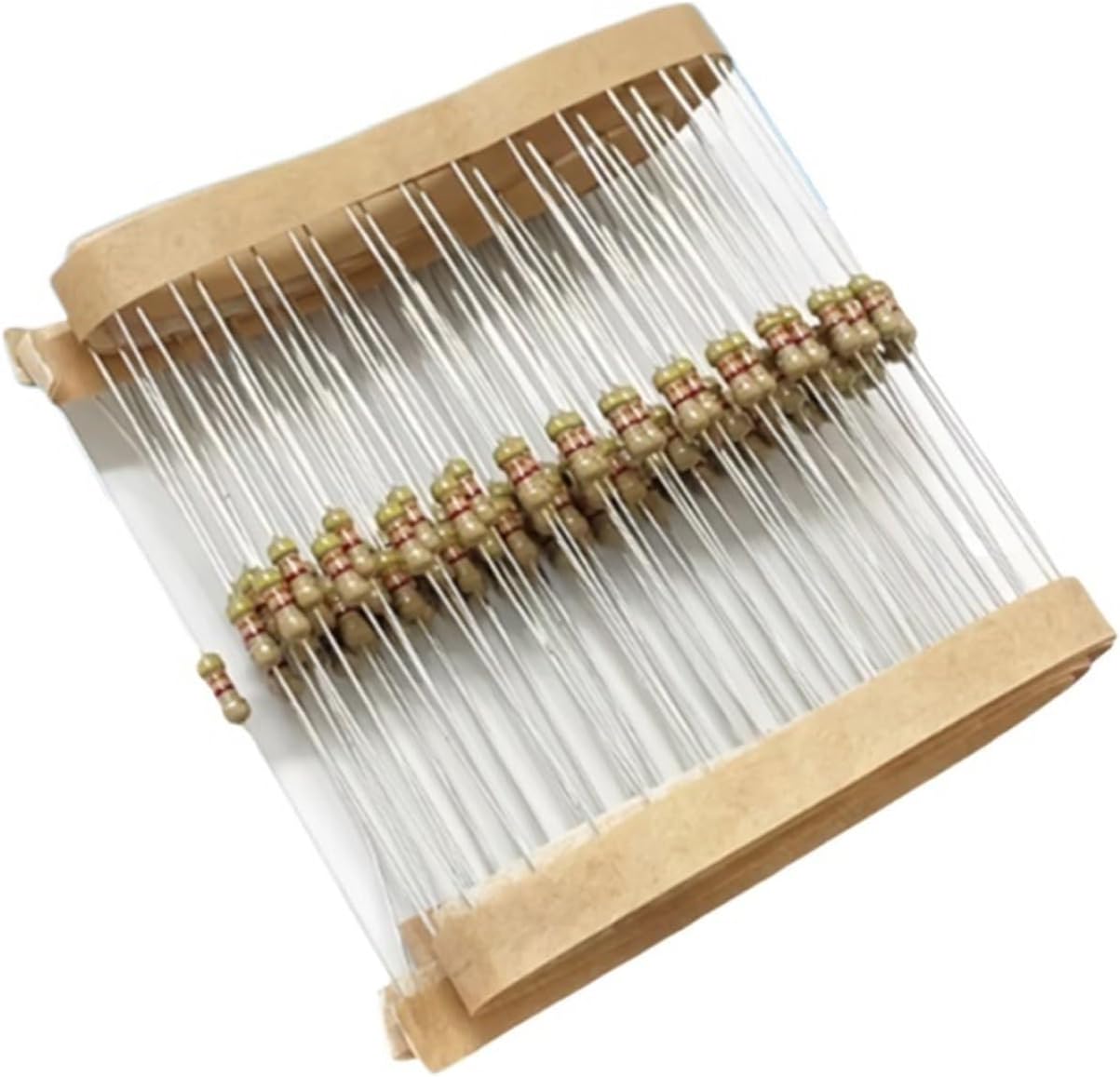 50PCS 1/2W 5% Carbon Film Resistors 1R~1M 100R 220R 1K 1.5K 2.2K 3K 4.7K 10K 22K 47K 100K 100 220 1K5 2K2 4K7 Ohm Resistance(51R)