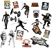 alles-meine.de GmbH 18 TLG. Set _ XL Fensterbilder - Star Wars / Rebels - Sticker Fenstersticker Aufkleber - selbstklebend + wiederverwendbar - Fensterbild / z.B. für Fenster..
