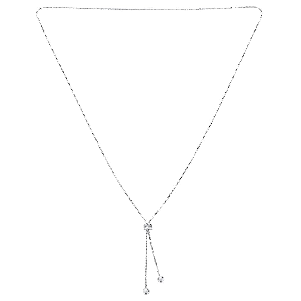 アクセサリー 2WAY STONE LIKE SLIDE CHAIN NECKLACE Ameri（アメリ）の「2WAY STONE LIKE SLIDE CHAIN NECKLACE