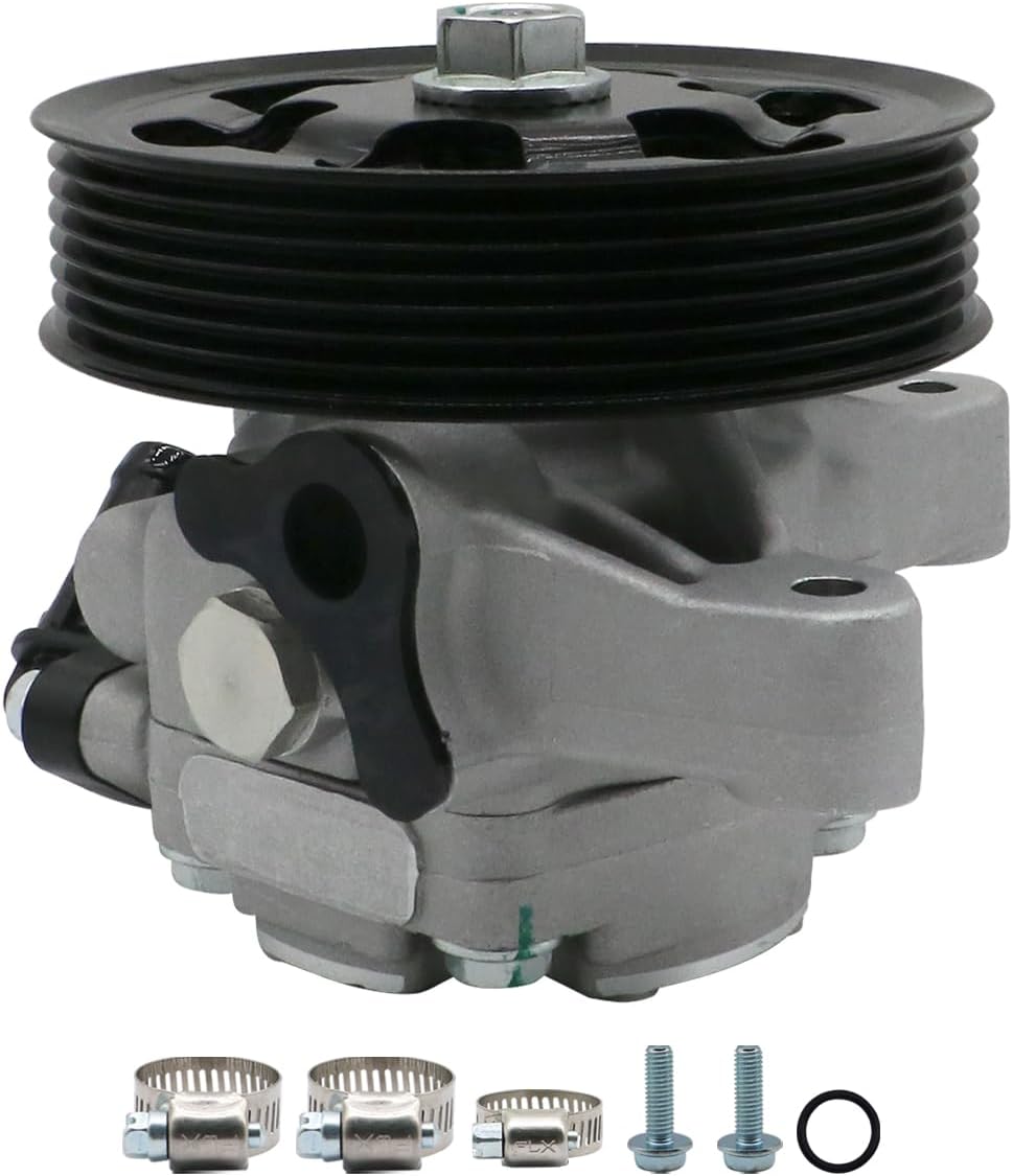 21-5419 96-5419 Power Steering Pump with Pulley Fits 2011-2002 Honda CR-V, Replace # 56110-PNB-306, Power Assit Pump Assembly