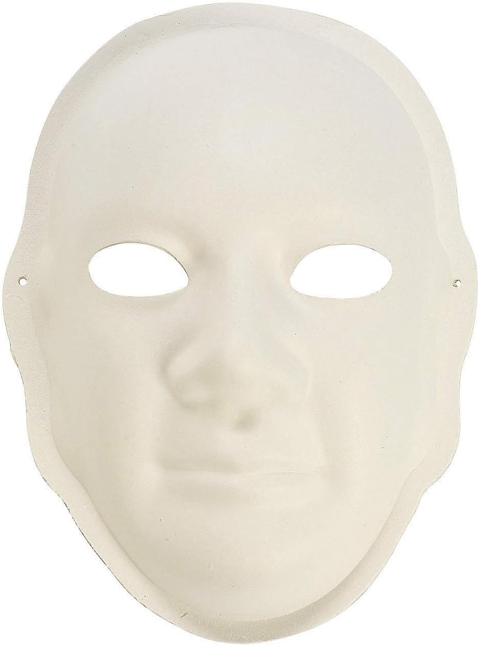 Fun Express Do It Yourself Paper Masks 6Pc - Crafts for Kids and Home Activities