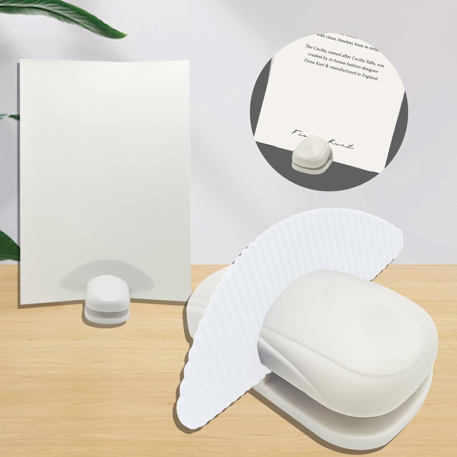Soporte de papel para escritorio, soporte de papel para escritorio al escribir, soporte de documentos, soporte portátil de contrapeso para copias, abrazadera de escritorio para documentos de papel A4