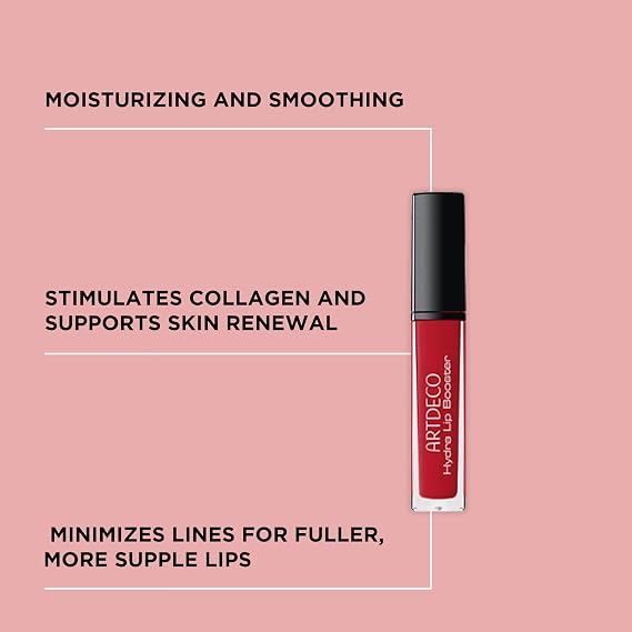 ARTDECO Hydra Lip Booster - Translucent Skippers Love - Hydrating Lip Gloss - Boosting Effect - Color Hint & Beautiful Shine - Non-Sticky Finish - Lip Care - Lip Oil - Makeup - Hyaluron - 0.21 Fl Oz