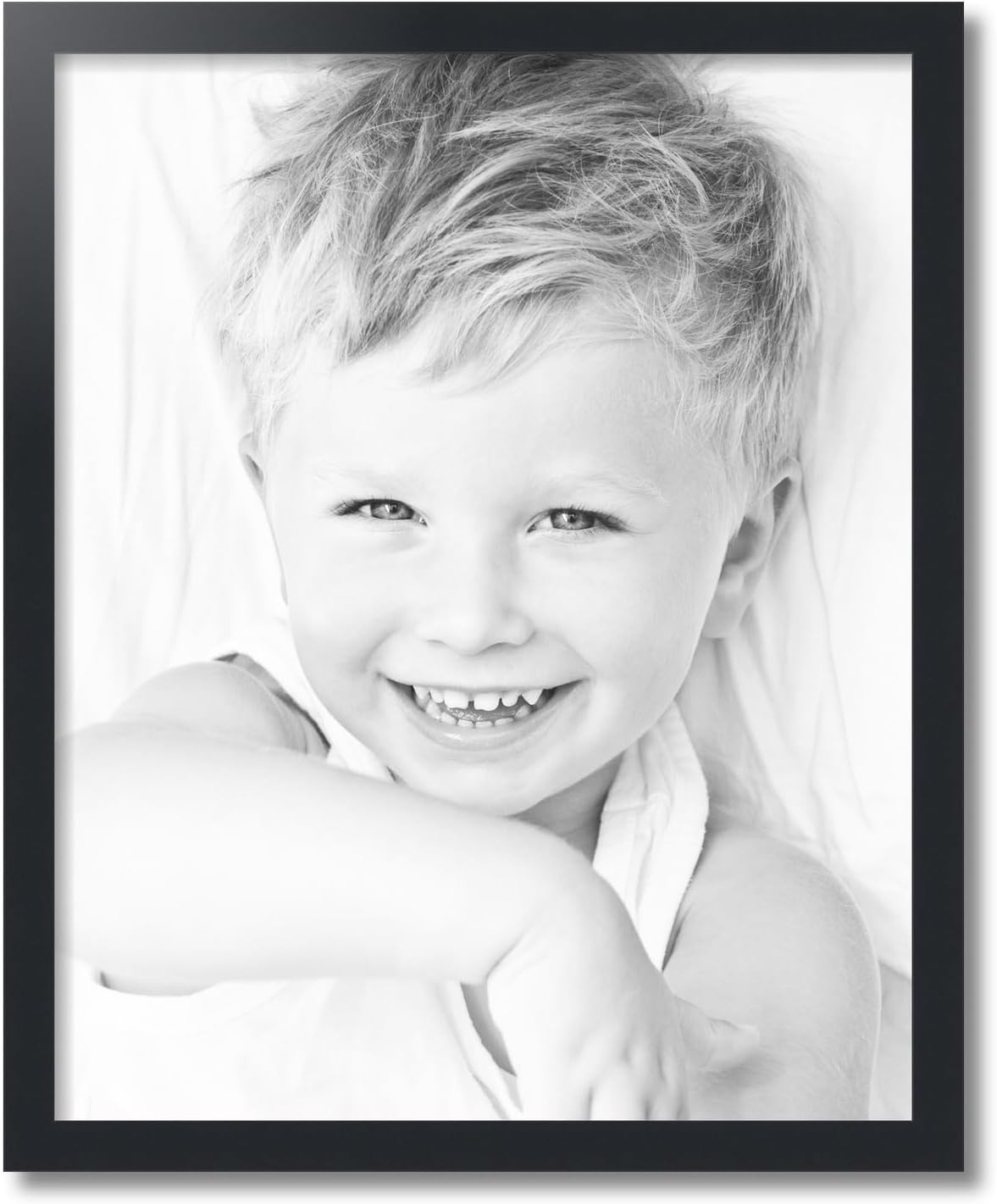 ArtToFrames 21x26 inch Black Picture Frame, 2WOMFRBW72079-21x26