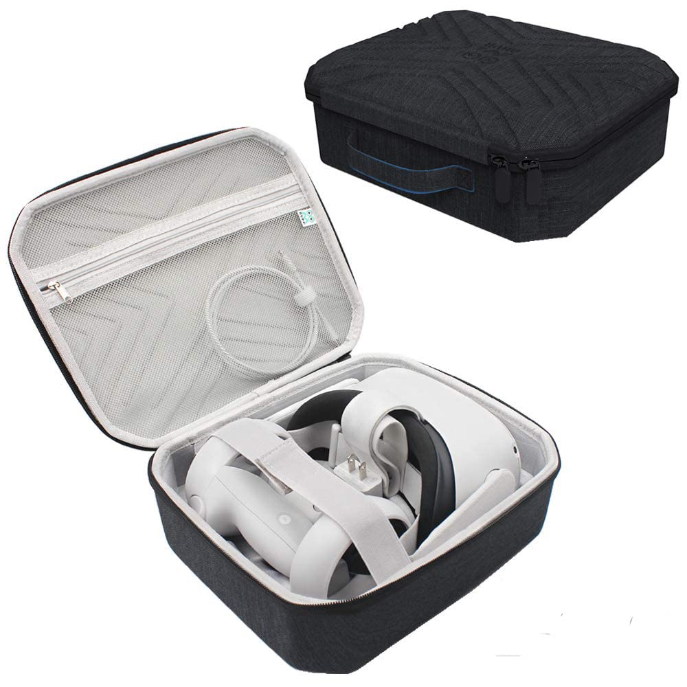 New World Storage Bag Case for Meta Quest 2 Oculus Quest 2 ,Hard Carrying Case Carrying Bag Travel Bag Compatible with Oculus Quest 2 Storing VR Gaming Headset and Touch Controllers Accessories (B0BH329LF7) Amazon Price History, Amazon Price Tracker