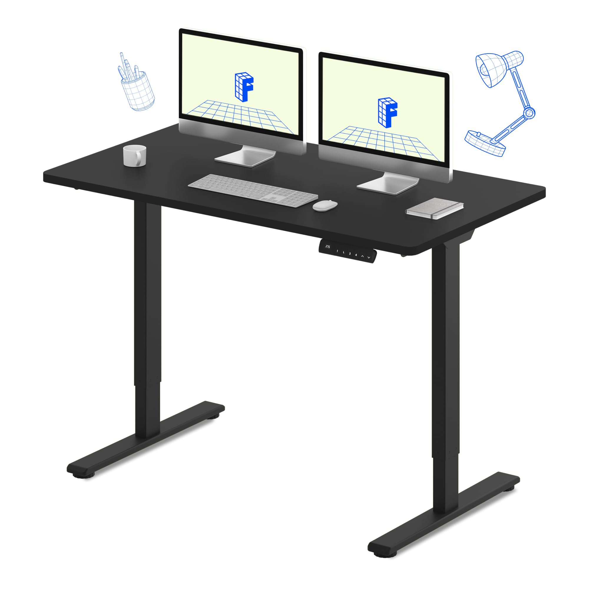 Amazon | FLEXISPOT (フレックススポット) E3 デュアルモーター 電動