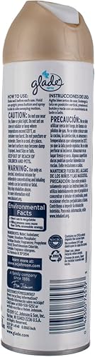 Miniatura 2 de Glade Ambientador en aerosol vainilla transparente 8 onzas (paquete de 4)