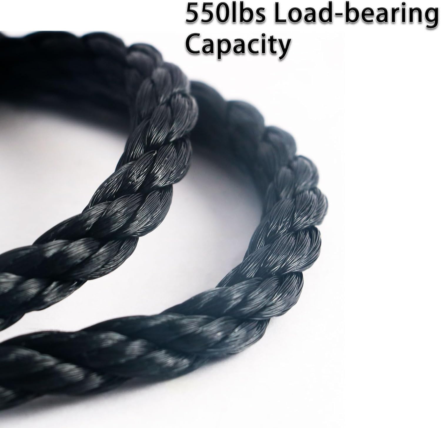 Saucer Swing Replacement Straps 1 Pair, Adjustable Length of 47-71 Inches, Load-Bearing Capacity of 550 lbs, Weather Resistant