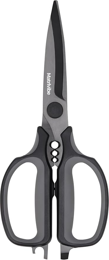 Heavy Duty Kitchen Shears, All Purpose Herb and Kitchen Scissors
