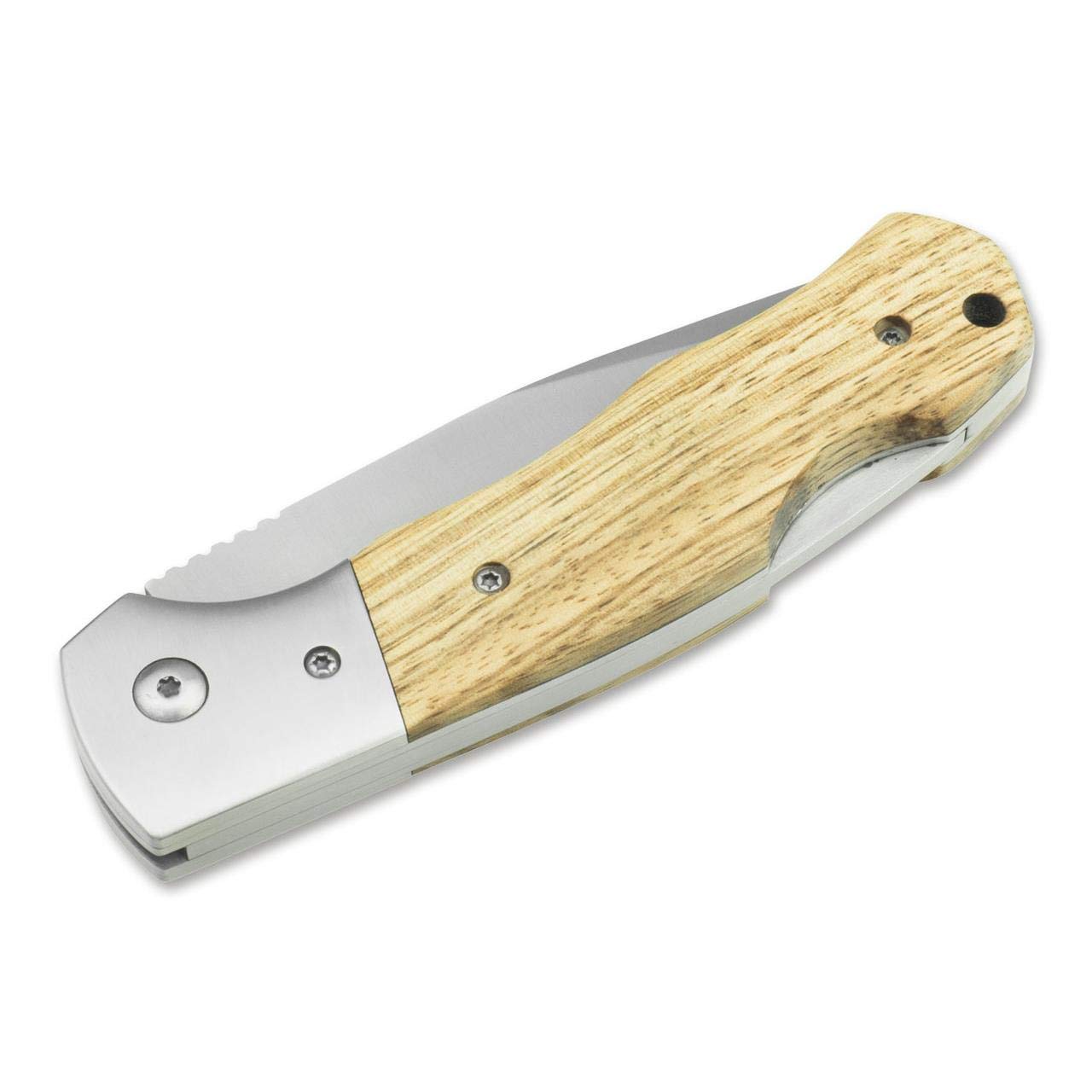 Magnum Unisex – Erwachsene Rustic Taschenmesser, Silber, 20,5 cm