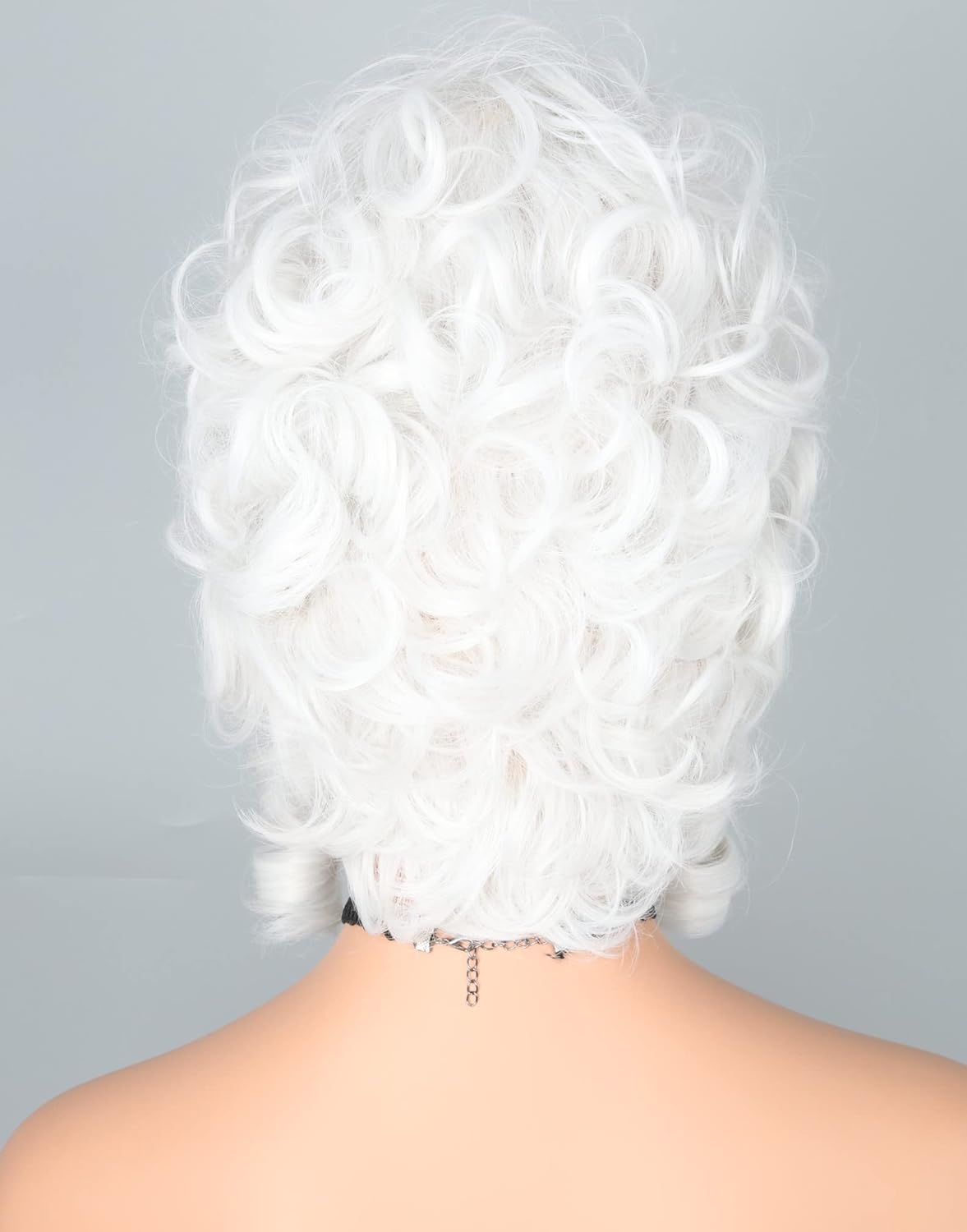 White18th Century Colonial Wig for Adult Women Victorian Queen Cosplay Wig - Image 4