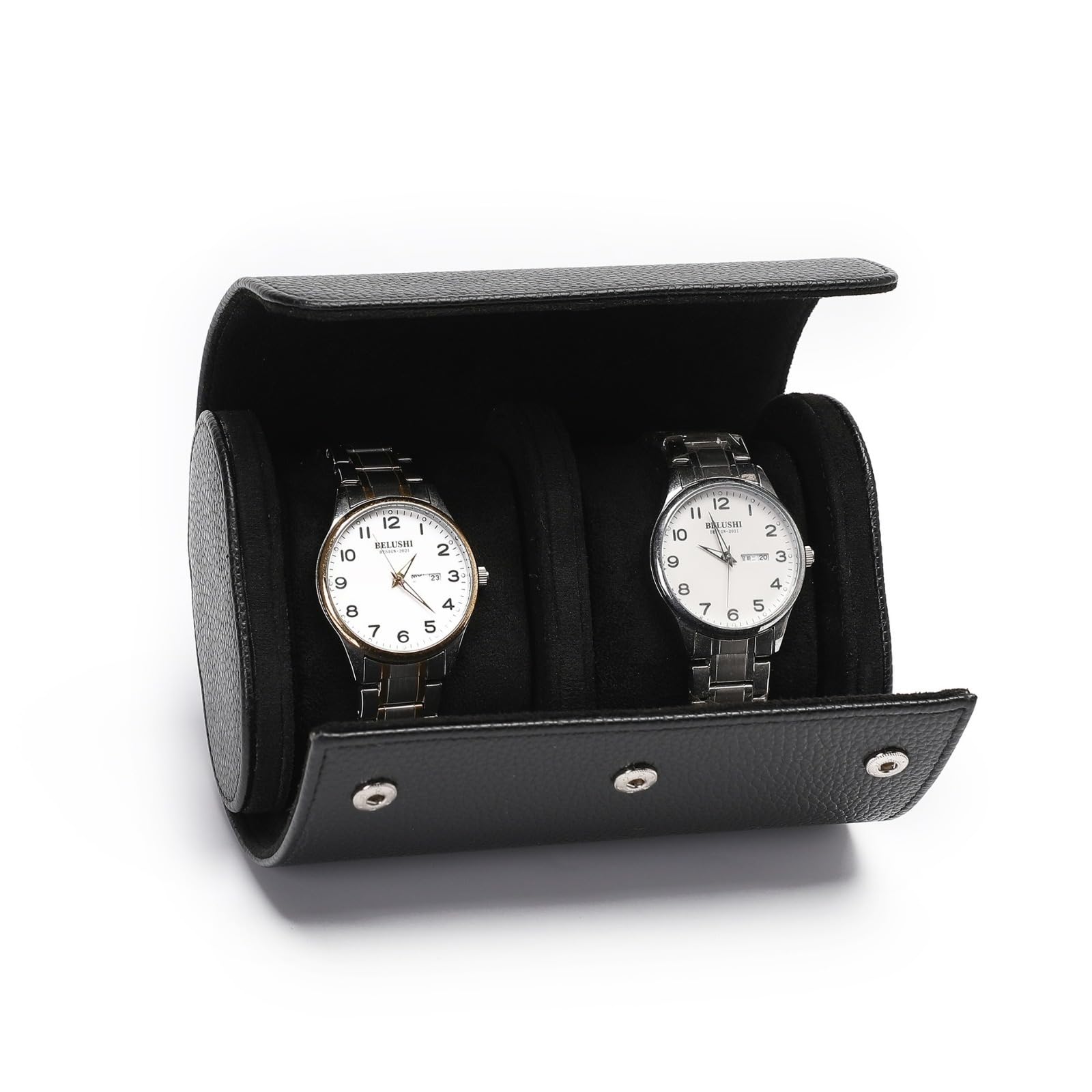 IJRXVTPZD PU leather men's watch box travel watch box is used for storing and displaying single or multiple watches that can be stored