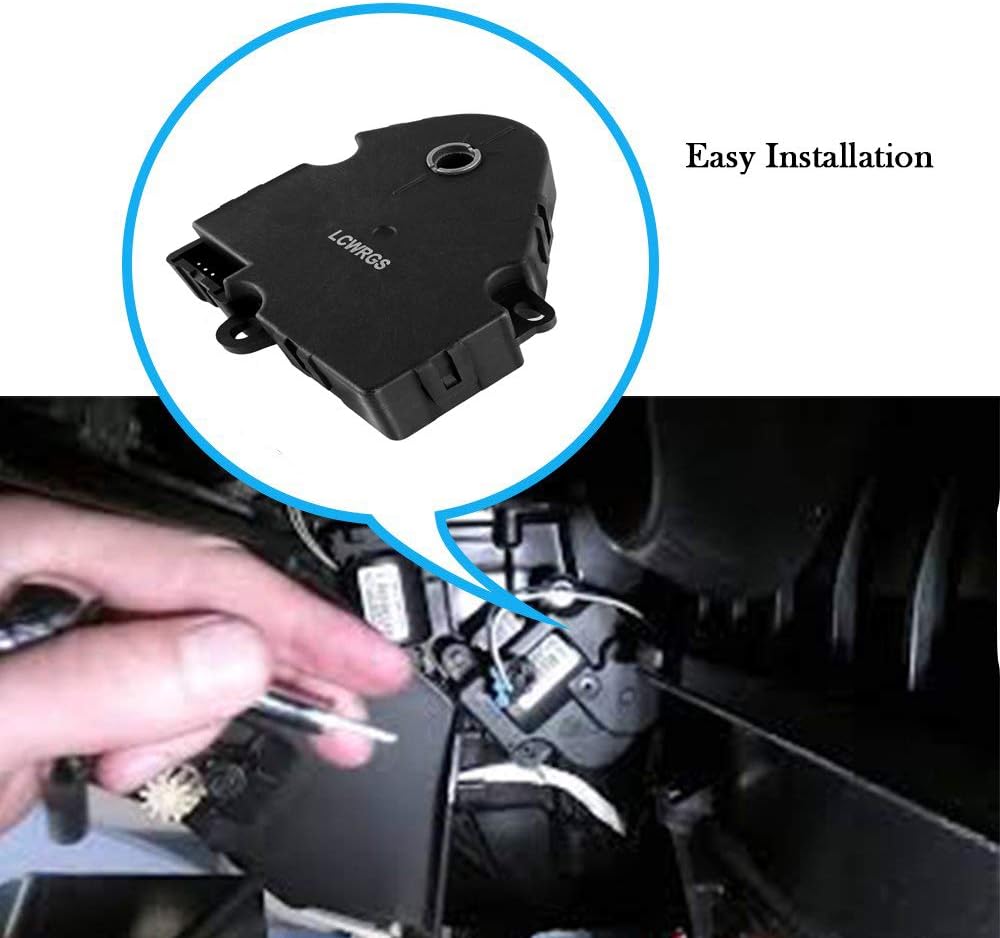 604-140 HVAC Blend Door Actuator Replacement for Chevy Traverse 2009, 2010, 2011, 2012, 2013, GMC Acadia 2007-2013, Buick Enclave 2008-2013, Replace# 15-73989, 20826182, 1573989