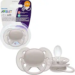 Chupeta Ultra Soft Uniatária Seda Bege 6-18M Philips Avent