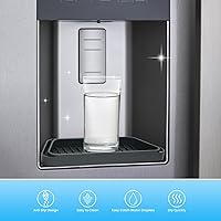 Vista 22 de Crystala Filters Replacement for DA97-17376B Refrigerator Water Filter, Compatible with Samsung HAF-QIN, HAF-QIN/EXP, BRF365200AP/AA, DA97-08006C