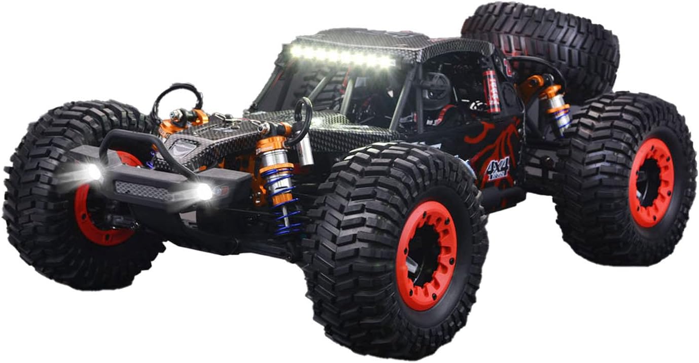 TOUCAN RC HOBBY 1/10 Racing DBX 104 Radio Controlled Off Road Car Spare Tire Version 4WD Electric RC Desert Racer Metal Oil Filled Shocks