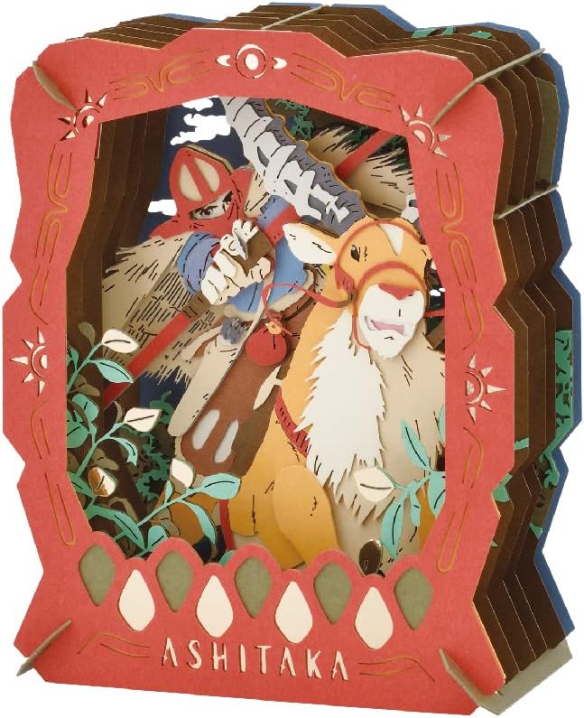Ensky - Princess Mononoke - Ashitaka, Paper Theater Craft - Image 4
