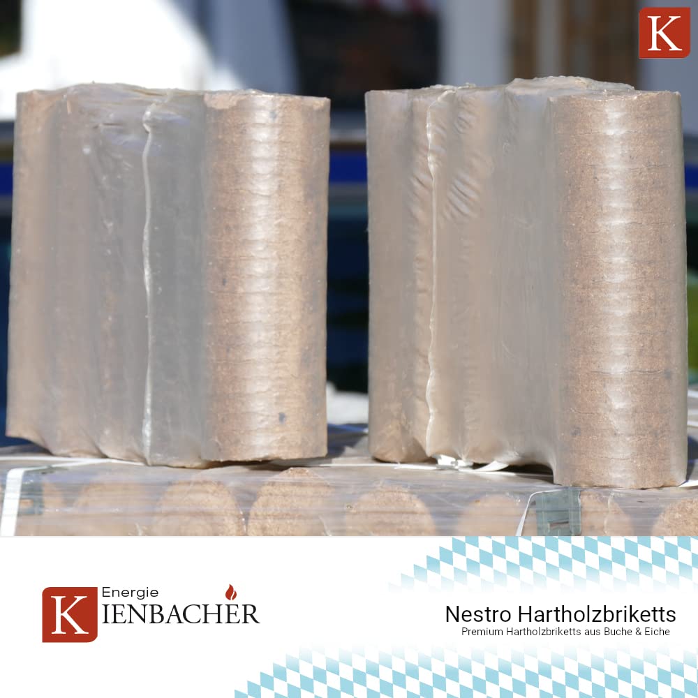Briketten Nestro eik/beuk 1 pallet - 96 x 10 kg Briketten Nestro eik/beuk 1 pallet - 96 x 10 kg