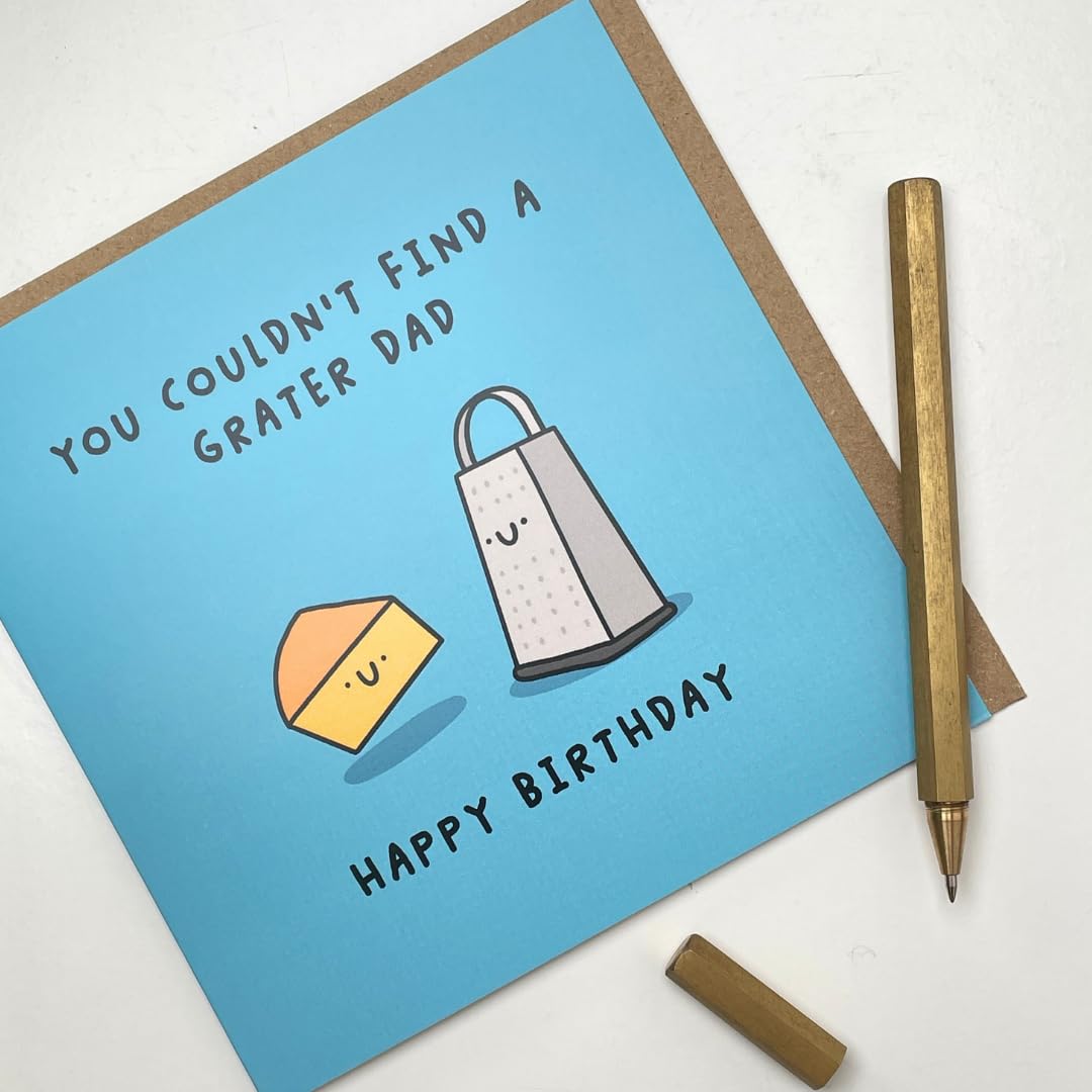 Funny Birthday Card For Dad - 'Dads Are Hard To Buy Gifts For' Humorous Card