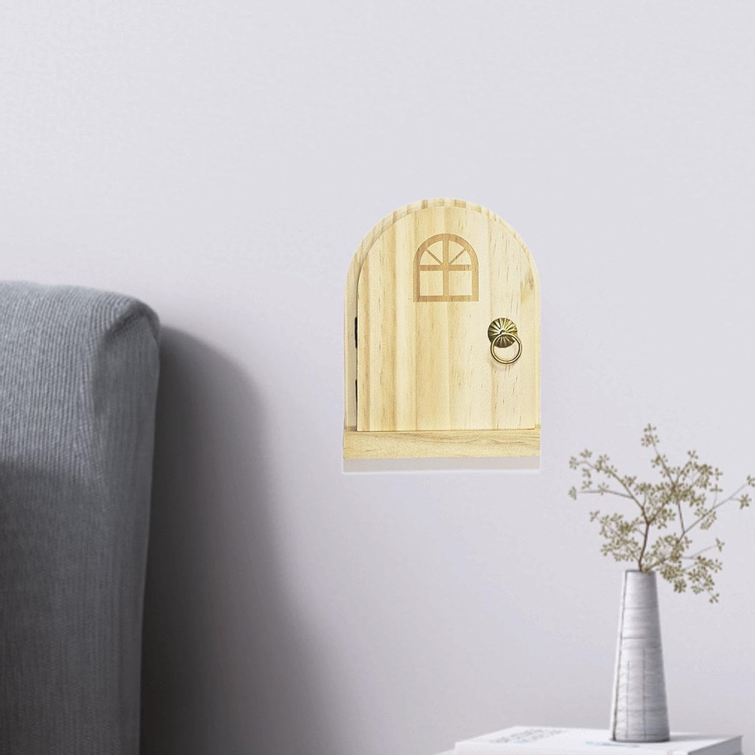 Wood Door Outlet Cover Wooden Switch Protective Cover for Bedroom Home Cabin B Home & Garden | Home Improvement | Electrical & Solar | Switch Plates & Outlet Covers