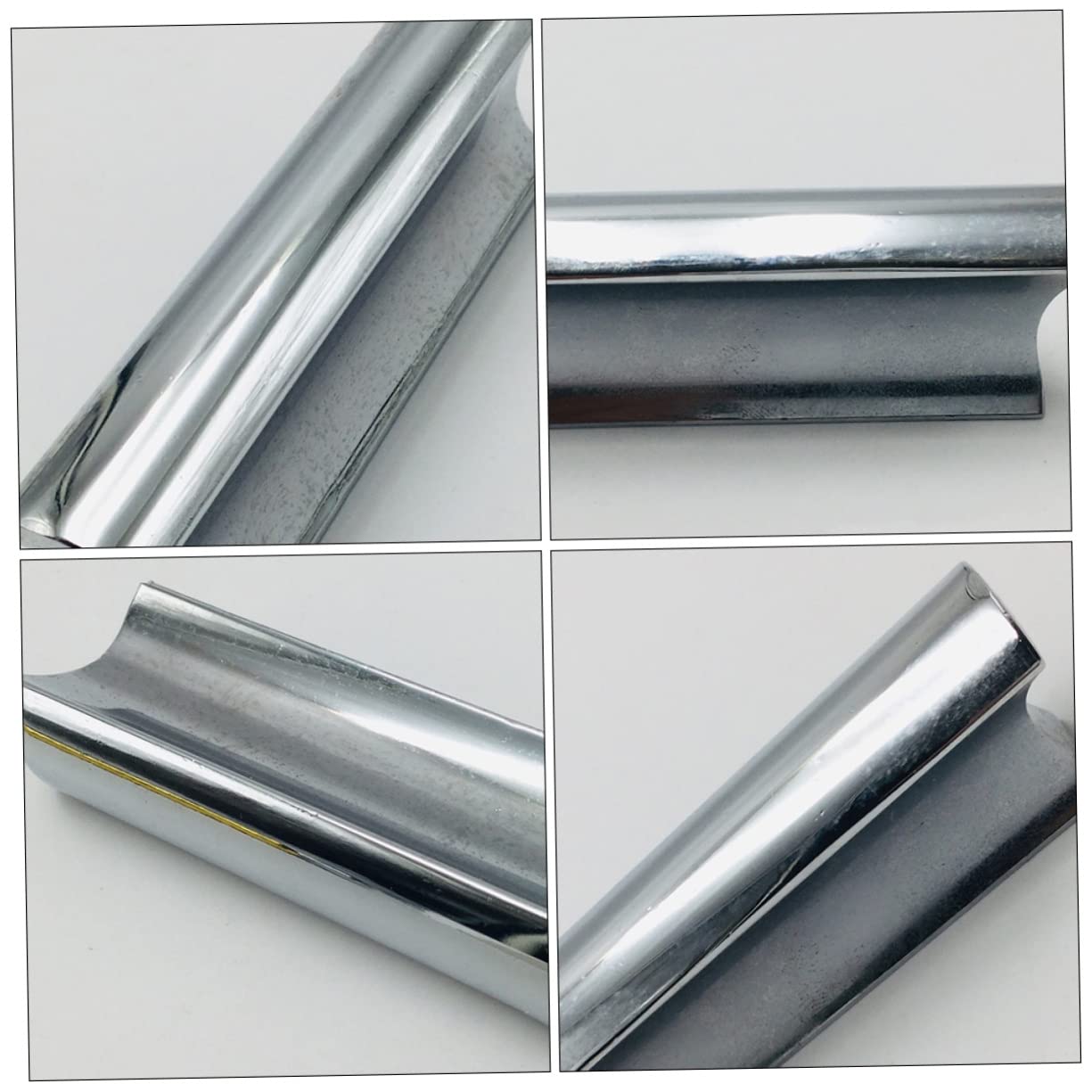 Milisten Metal Guitar Sliders Intonation Finger Slide Guitar Tube Tone Bar Lap Steel