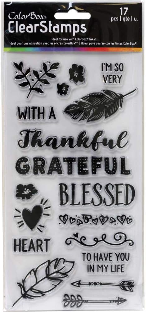 ColorBoxThankful Clear Stamps