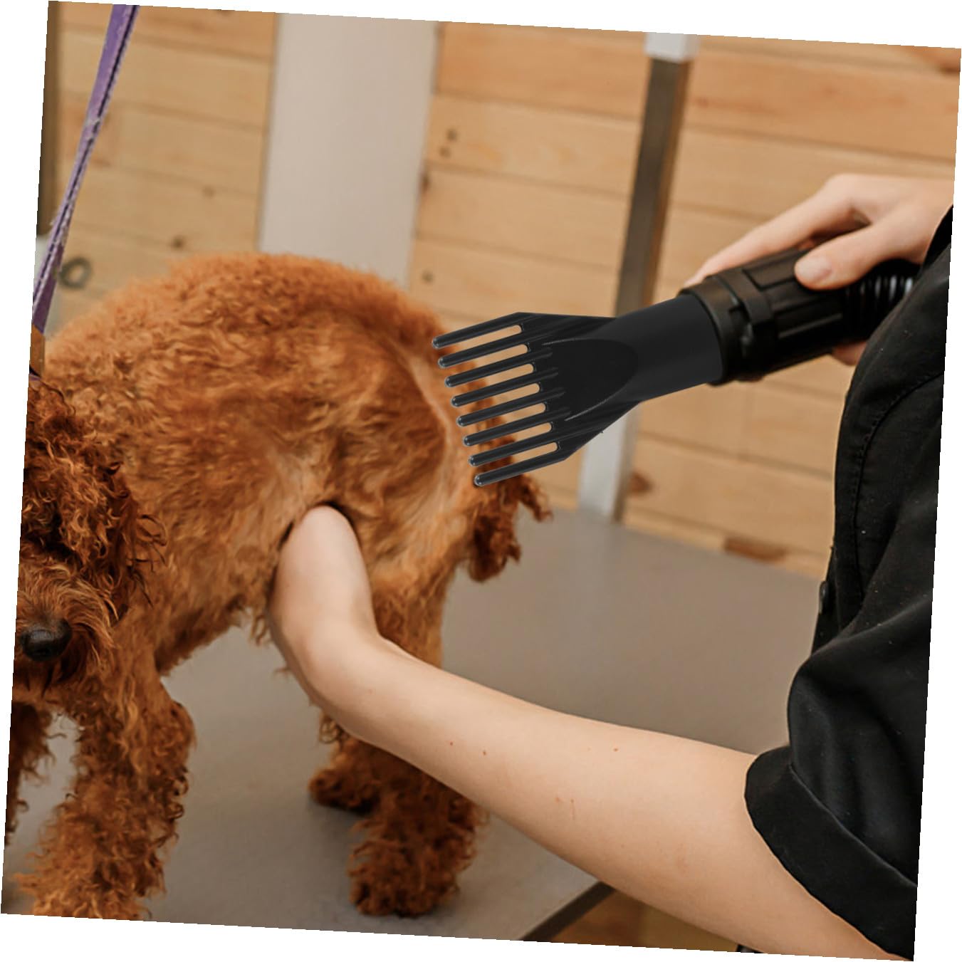 FRCOLOR Blow Dryer Comb Replacement Comb The Wind Mouth Blow Dryer Brush Abs Material Heatproof