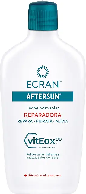 Leche Post Solar Reparadora con Aloe Vera - Hidrata y Calma Piel 400ml