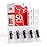 STIGMA 10(3RS) Bugpin Disposable Tattoo Needle Cartridges with Membrane Safety Cartridges for Tattoo Artists Round Shader 50Pcs Super Value Pack EN05-50-1003RS