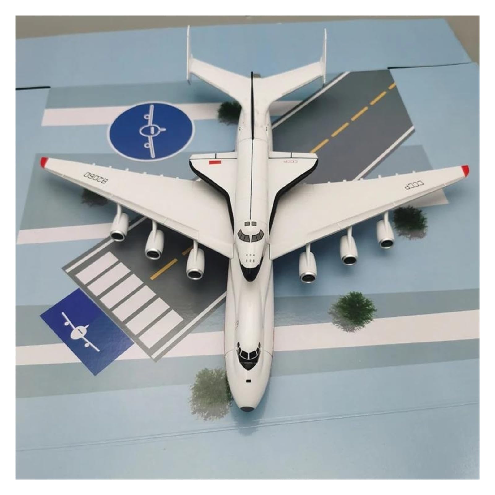 Diecast samolot zabawki w skali 1: 200 dla An-225 prom kosmiczny Blizzard Model samolotu Model samolotu Diecast samolot transportowy Mod statyczny do kolekcji