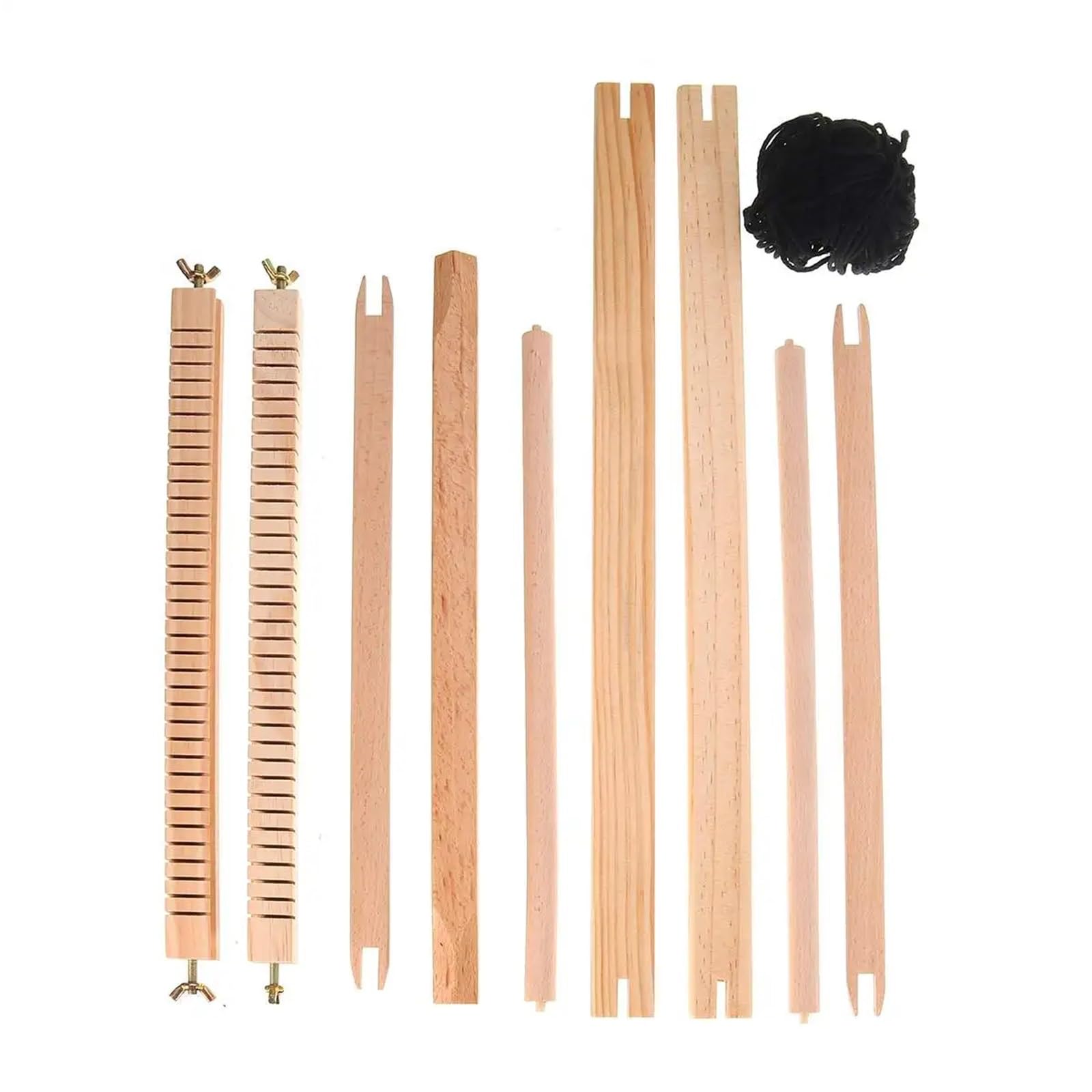 Strickliesel Erwachsene DIY-Webstuhl aus Holz, Handstricken, Nähzubehör, Stickerei, gewebtes Set