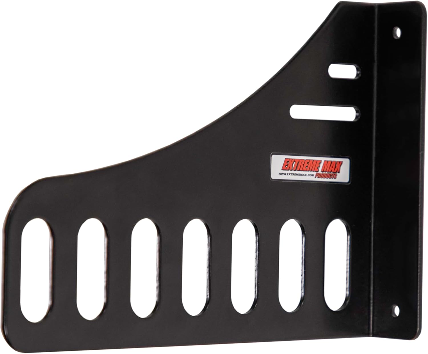 Extreme Max 5001.6752 Aluminum Garment Holder for Enclosed Trailer Shop Garage Storage - Black