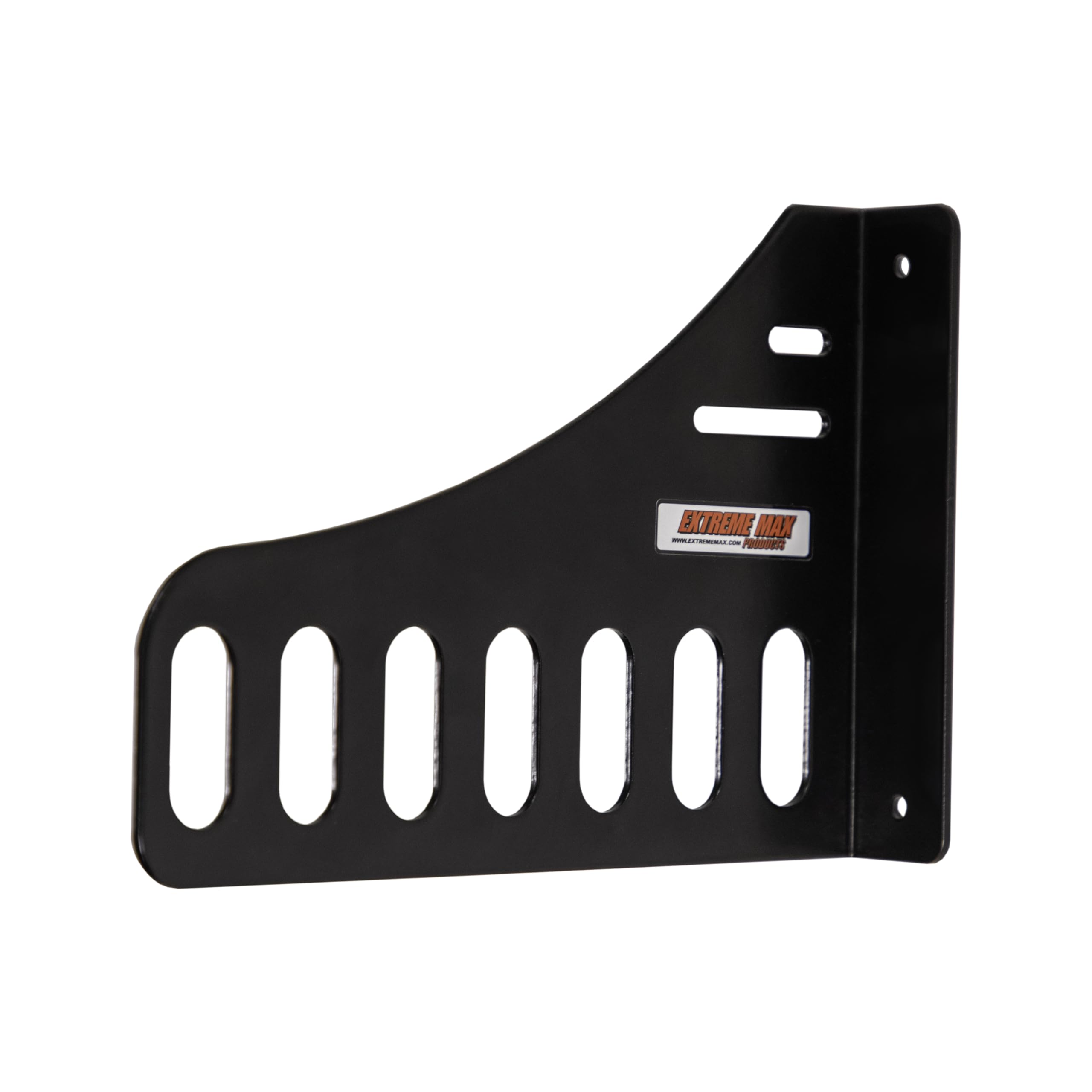 Extreme Max 5001.6752 Aluminum Garment Holder for Enclosed Trailer Shop Garage Storage - Black