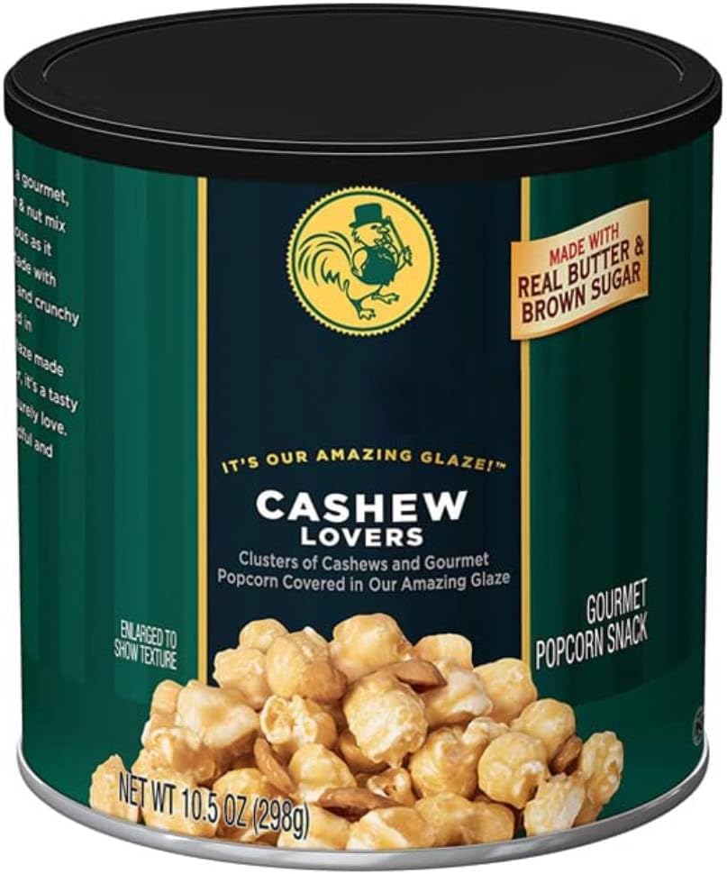 Orville Redenbachers Poppycock Cashew Lovers (1-10.5 oz. can)