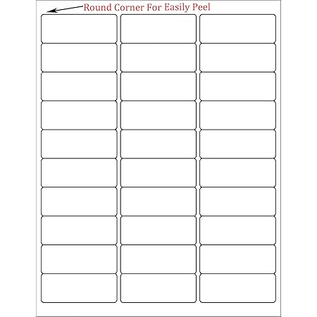 Amazon.com : Address & Mailing Label Sheets from Blank Labels ...