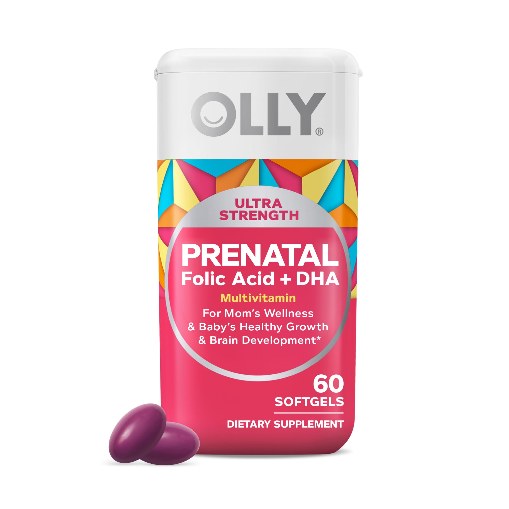 OLLY Ultra Strength Prenatal Multivitamin Softgels - vitamins | Mubboo