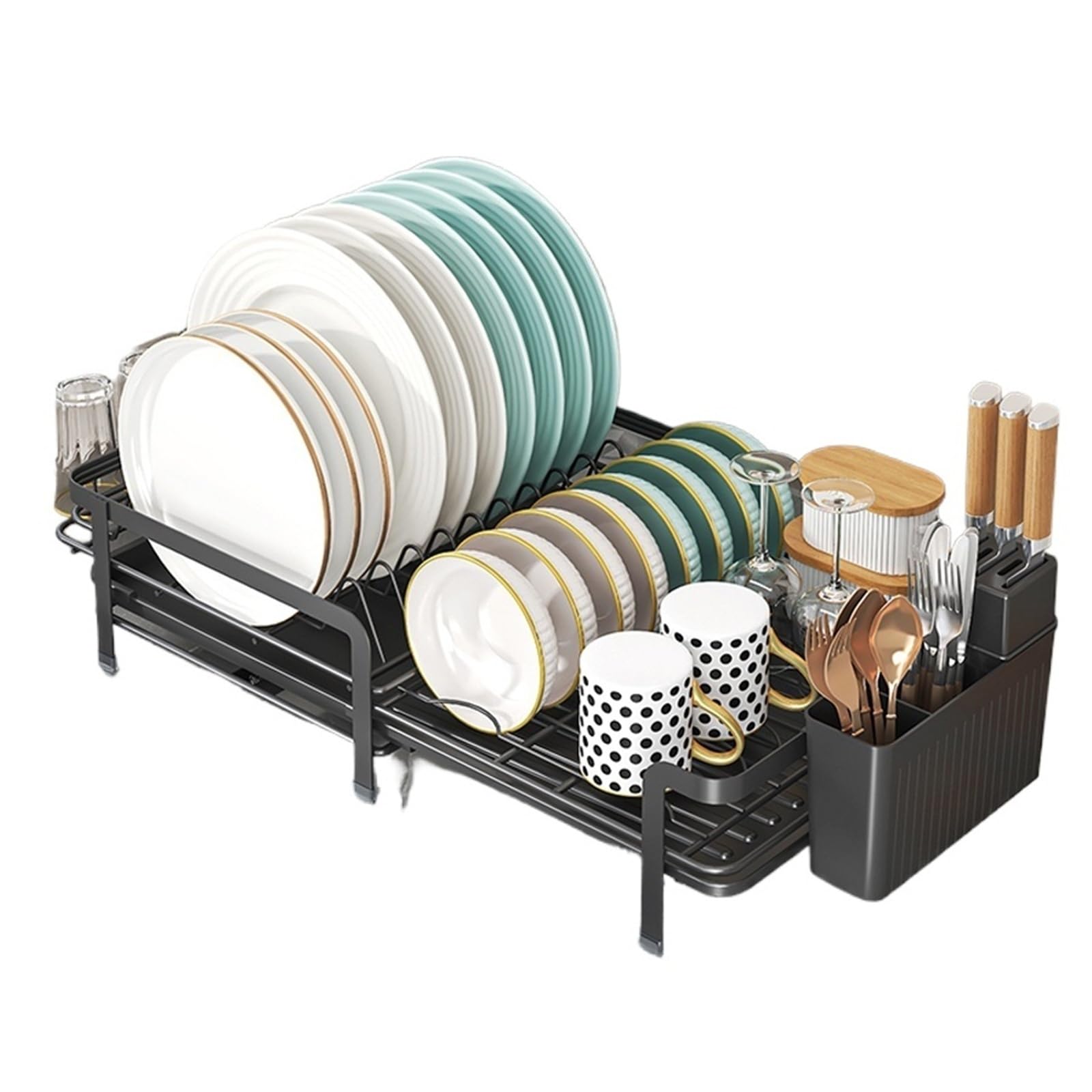 VEXALIFORM Dish Rack Plate Dish Drainer Rack