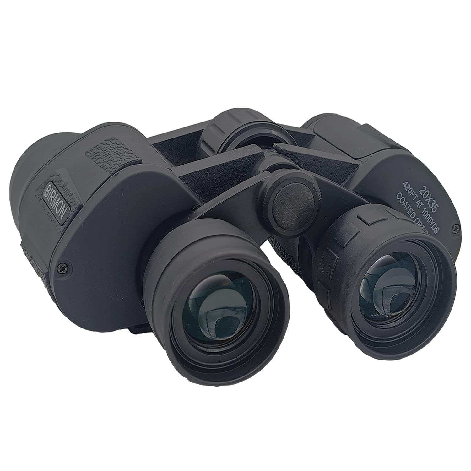 BIRMON 20x35 HD Binocular for Long Distance with Bag | Green Eyepiece | Adjustable Lens for Clear Vision | Professional Adults Telescopic Durbin for Bird Watching Trekking Binocular (Black Color - 1 Pcs.)-image-47