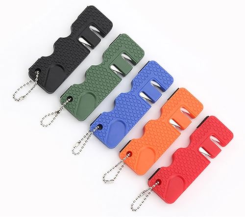 Miniatura 4 de Cuchillo profesional que afila los sacapuntas al aire libre de piedra con los sacapuntas multifuncionales del agujero