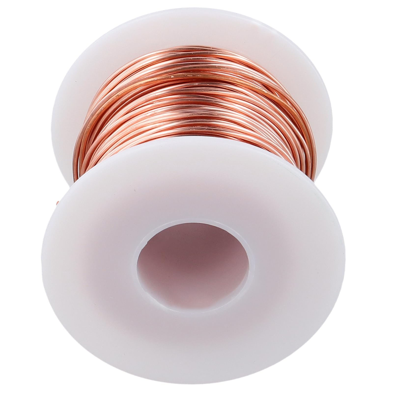 Kupferdraht 1,3 mm, 42 Meter Rosegoldfarben Kupferlackdraht, Gardening Kupferdraht für Handwerk und Garten