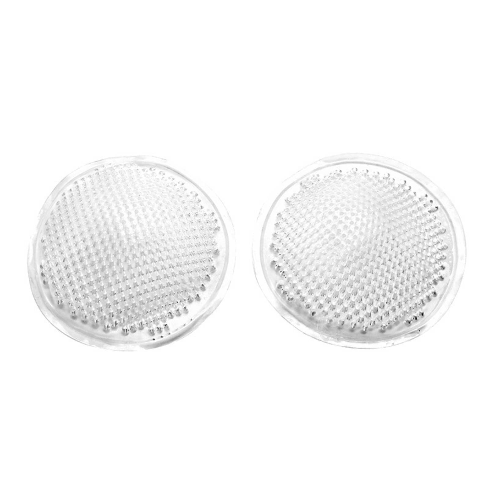 STYLEHEAVEN 2 Pieces Breathable Silicone Breast Pad Push Up Effect Honeycomb Bra Insert Waterproof Adhesive Breast Enhancer Sweat-Proof for Women, Swimming, Exercise, Formal Events, Round Thin|Crafts-image-18