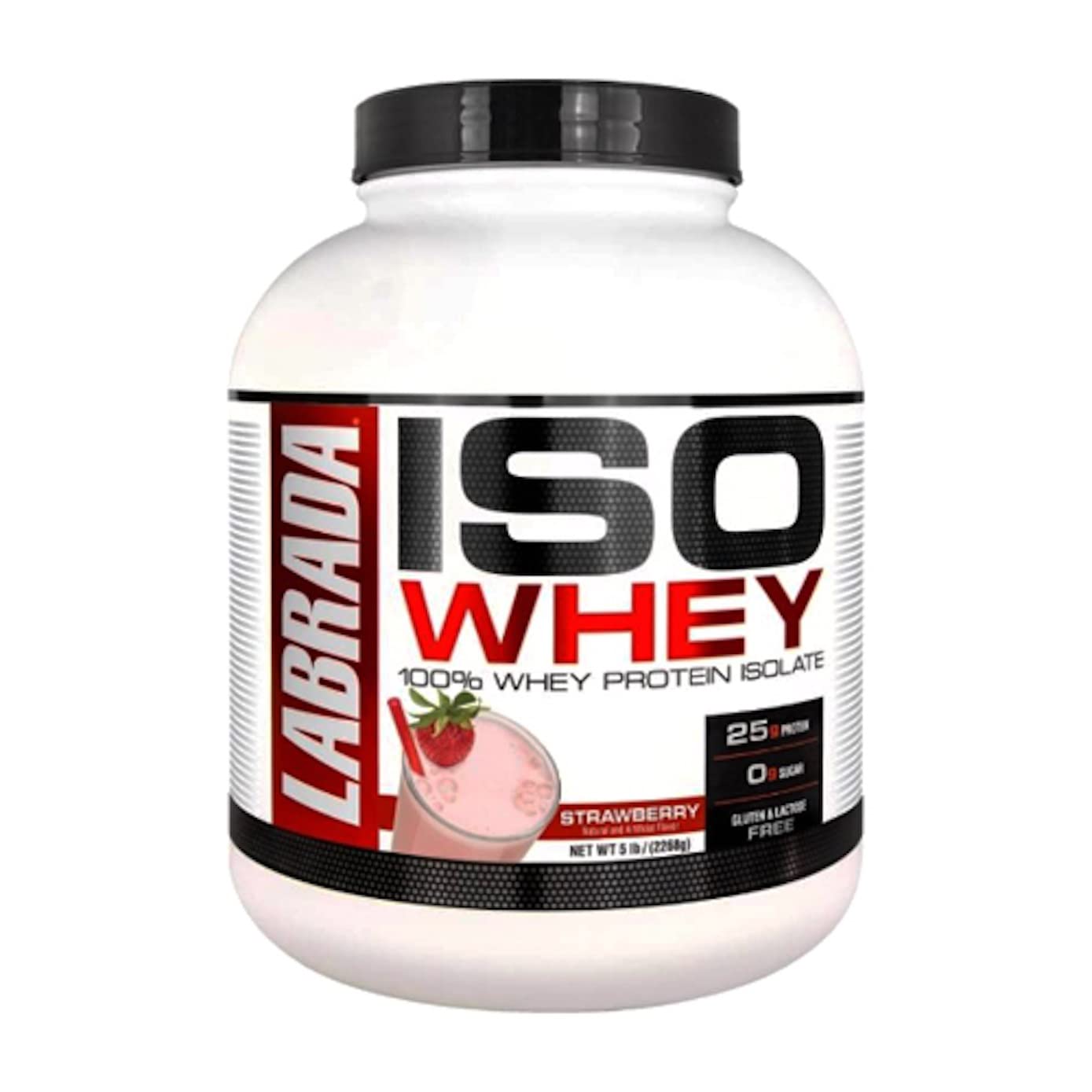 Labrada Nutrition ISO LeanPro 100% Premium Whey Protein Isolate Powder, Vanilla, 5 Pound