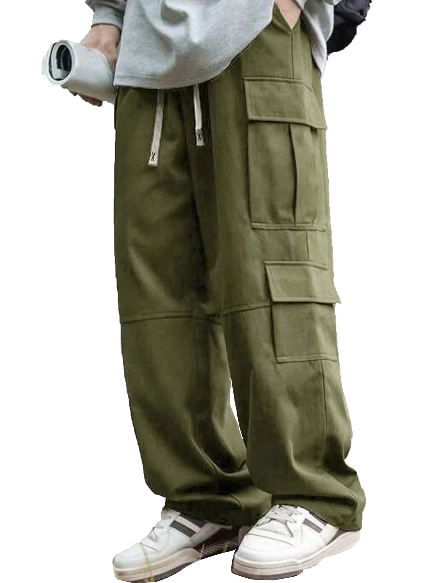 Cargo for Men || Cotton Cargo Pant || Drawstring Waist Pant (Also Available in Plus Sizes) (W-Cargo-137-140)-picture-32