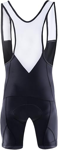 Miniatura 5 de sponeed Pantalones cortos de ciclismo para hombre, pantalones cortos acolchados transpirables con protección UPF 50+