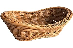 Rustic Handwoven Bread Basket